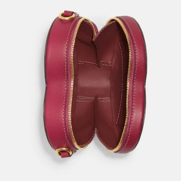 COACH RED HEART CROSSBODY 14 MINI PURSE❗️WITH VIDEO❗️BESTSELLER❗️❤️ - Picture 5 of 9
